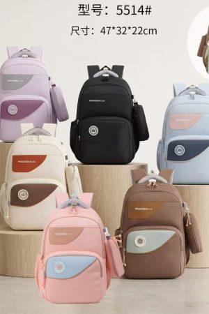 Latest High Quality School Bags with Pencil Pouch