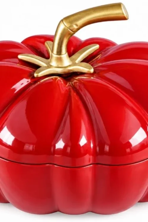 TomatoLuxe Enameled Cast Iron Cocotte