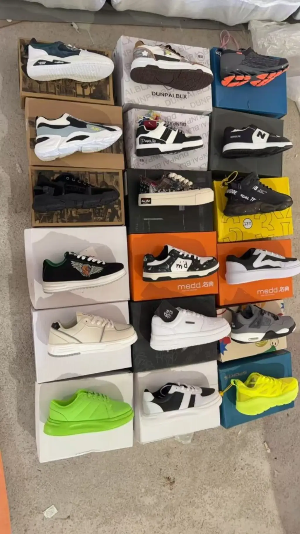 Heat Drop Mixed Kicks — Sizes 37–45