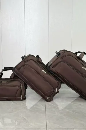 Cocoa Roll — 3-Piece High Quality Travel Bag Set