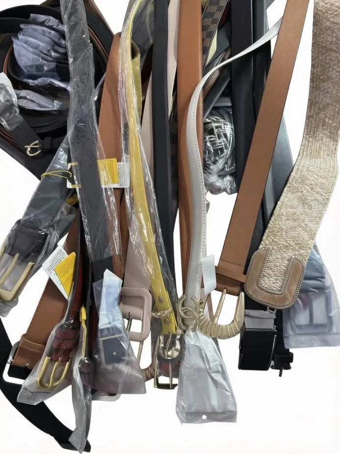 Wholesale mixed belts for men and women assorted styles colours buckles batch of 100 shipping inclusive